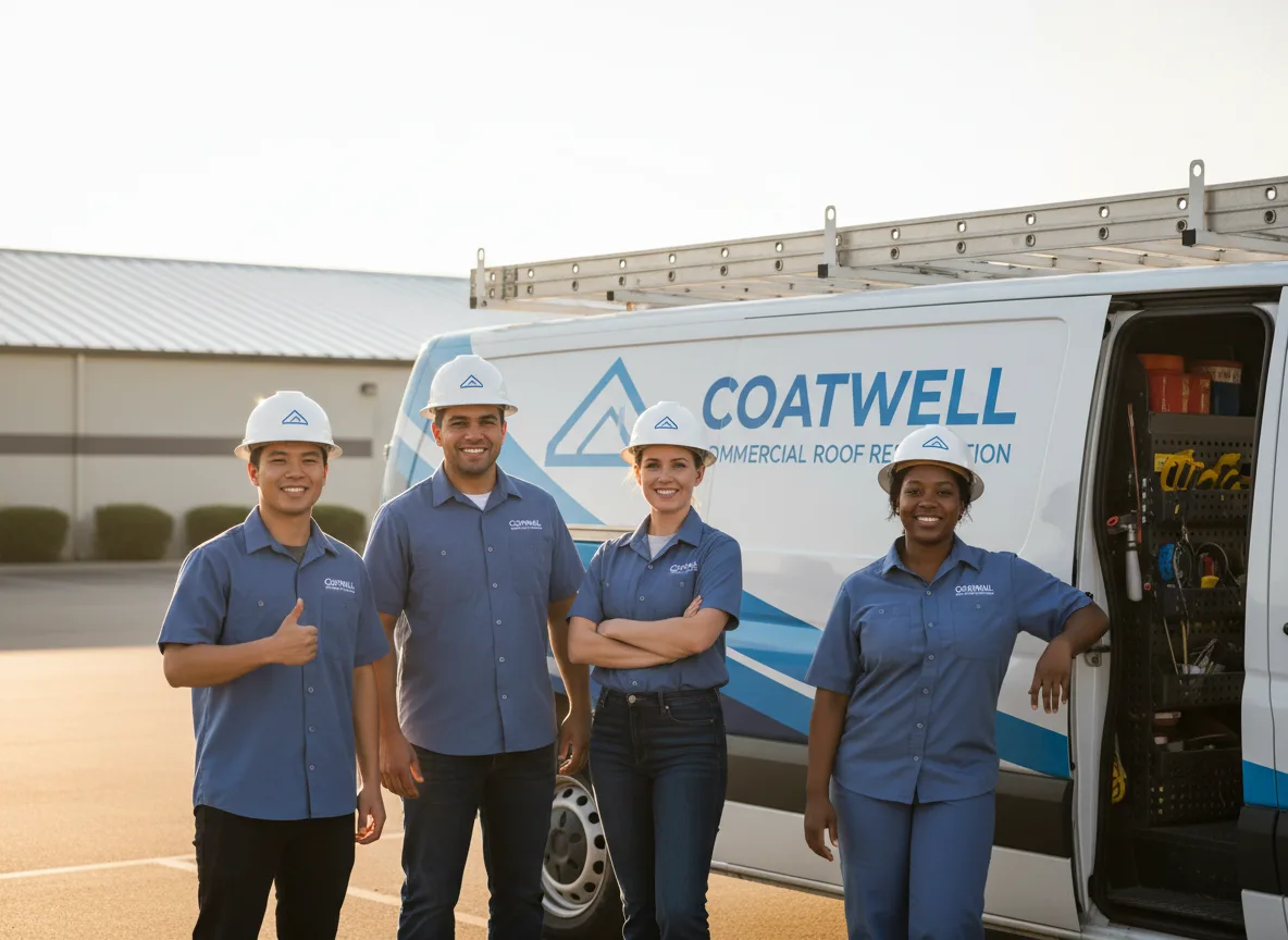 Commercial roof coating company in Ranier, MN